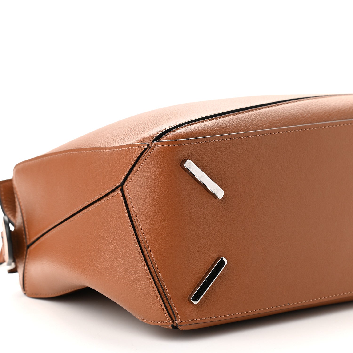 Loewe Calfskin Medium Puzzle Bag Tan 8 of 9