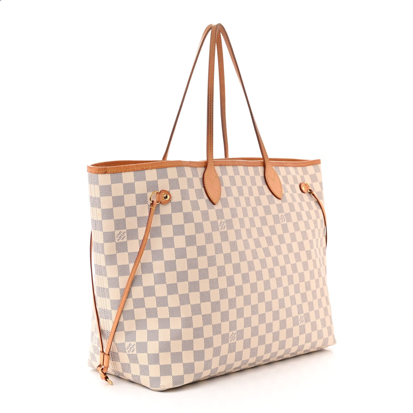 Damier Azur Neo Neverfull GM Rose Ballerine