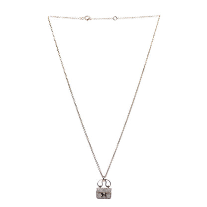 Hermes 18K Rose Gold Diamond Constance Amulette Pendant Necklace 3 of 7