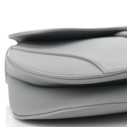 Christian Dior Ultra Matte Calfskin Saddle Bag Grey 8 of 10