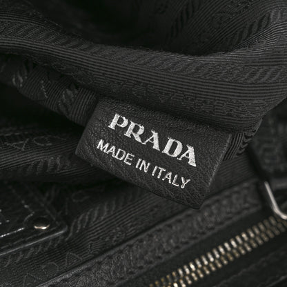 Prada Vitello Daino Shopping Tote Black 7 of 17