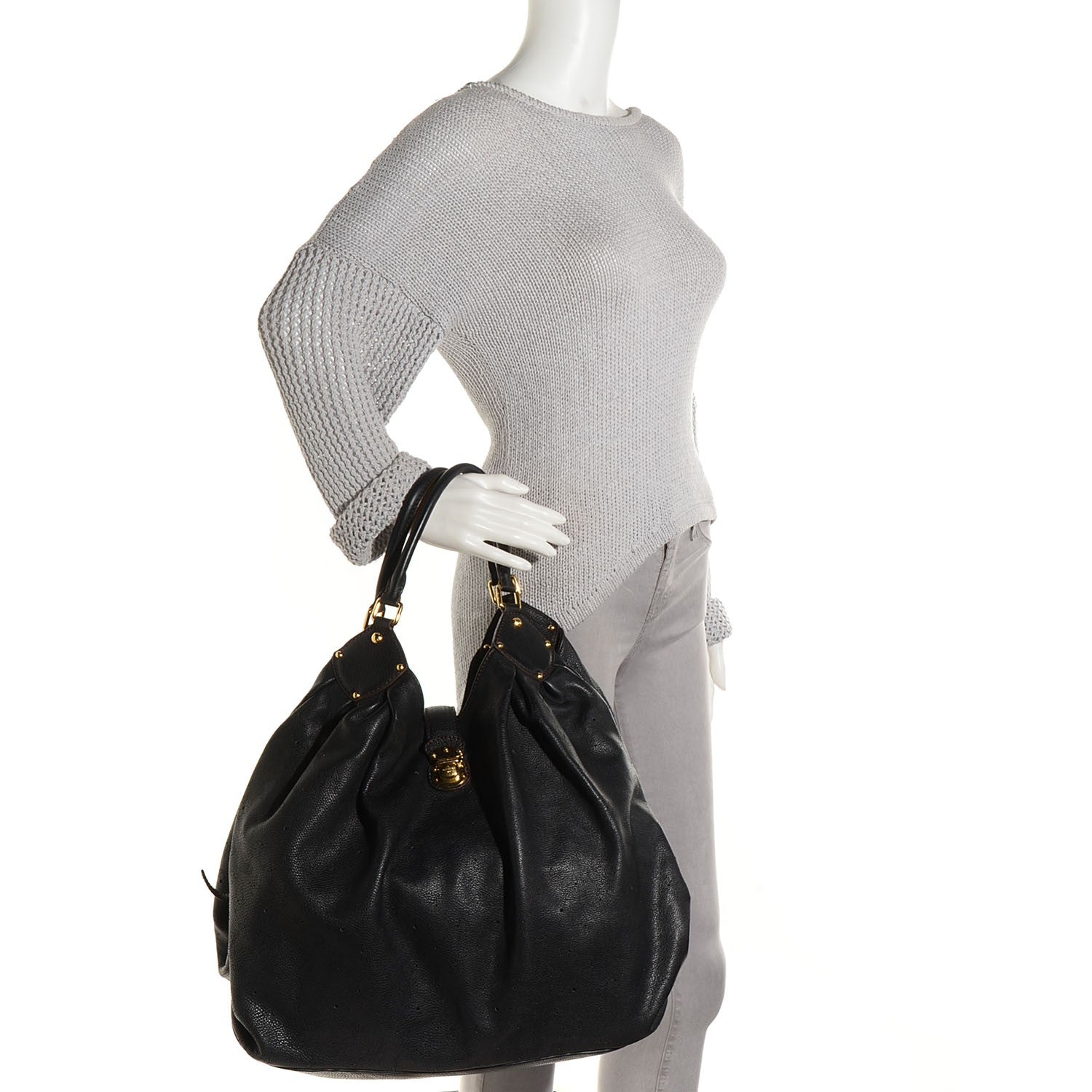 Louis Vuitton Mahina XXL Black 2 of 7