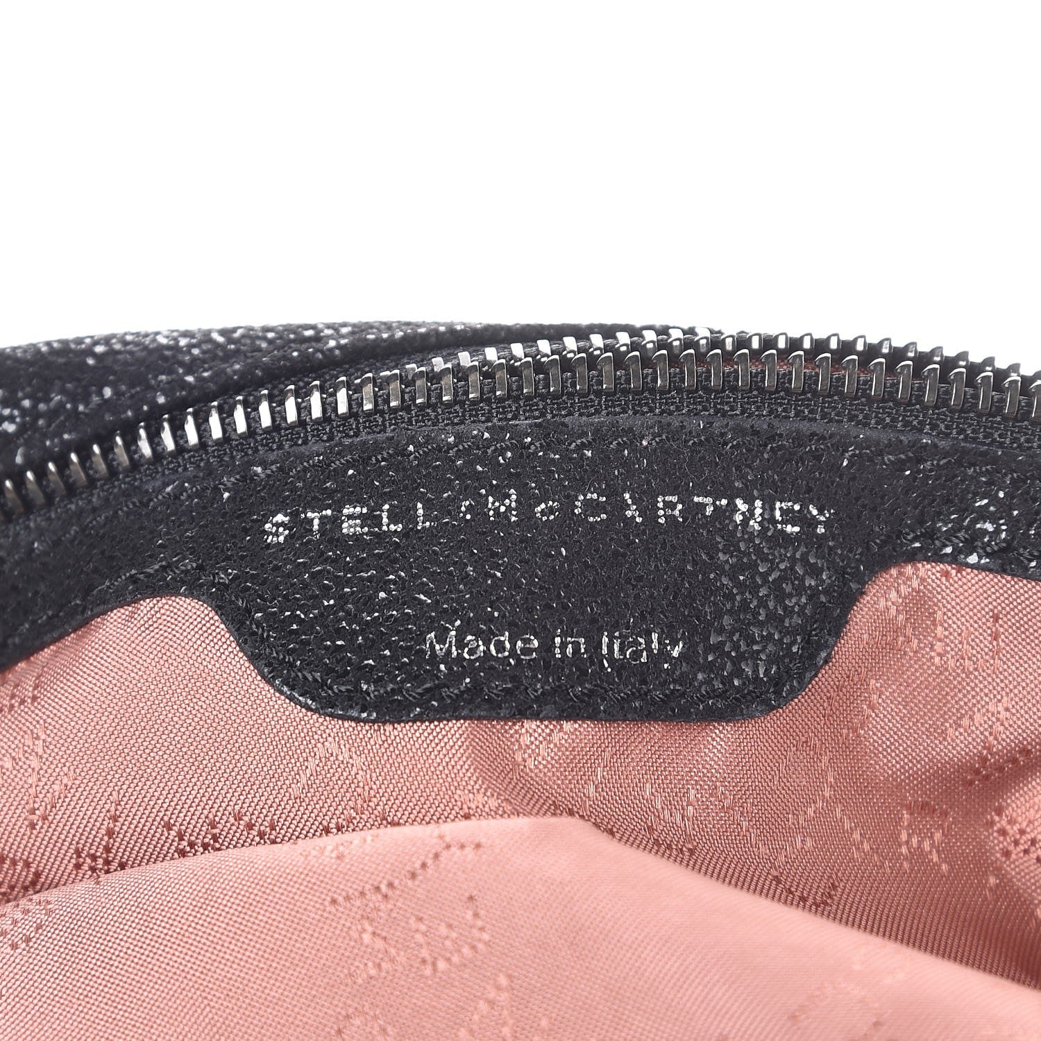 Stella McCartney Shaggy Deer Falabella Fold Over Tote Black 6 of 7