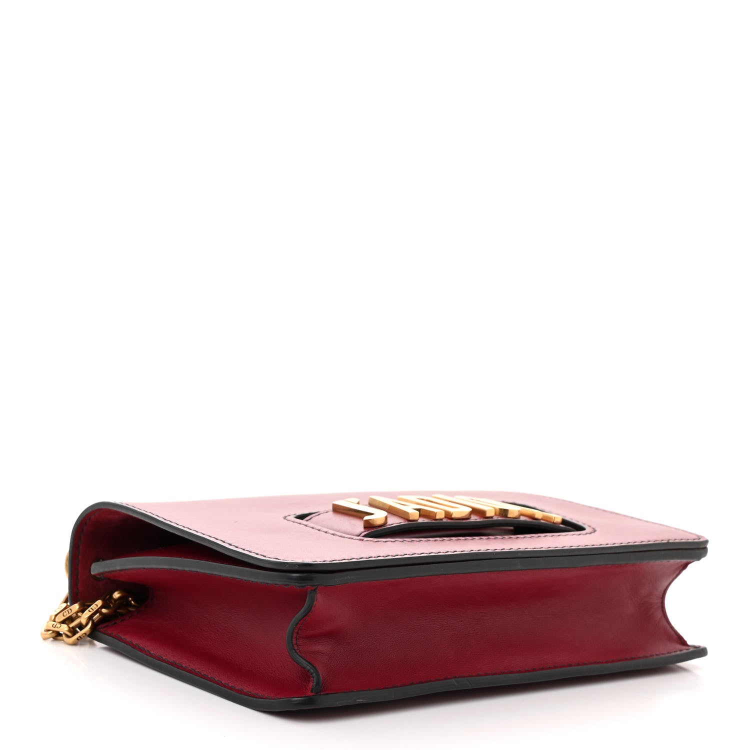 Christian Dior Calfskin J'Adior Chain Flap Bag Red 4 of 10