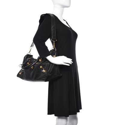 Balenciaga Agneau Giant 21 Gold Hardware Part Time Black 3 of 18