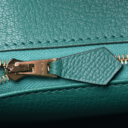 Hermes Epsom Birkin 30 Vert Vertigo 31 of 37