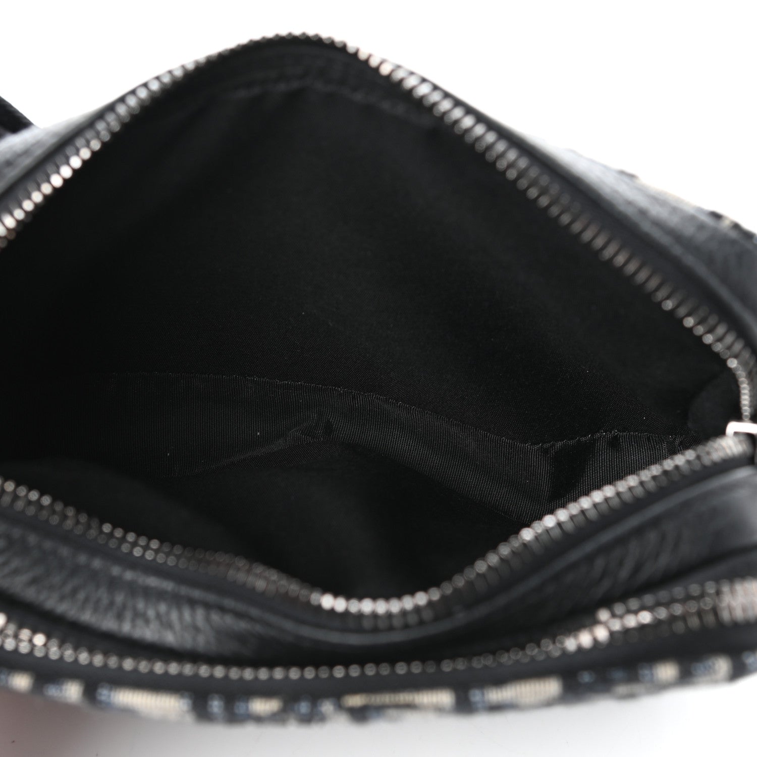 Christian Dior Oblique Pouch Navy Blue 7 of 10