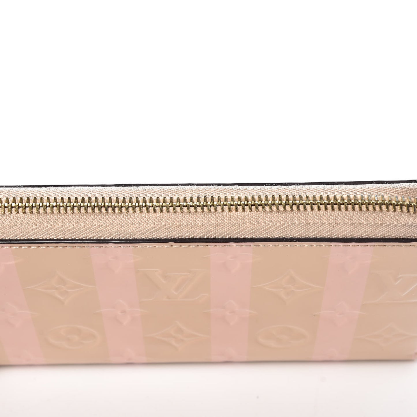 Vernis Rayures Zippy Wallet Dune