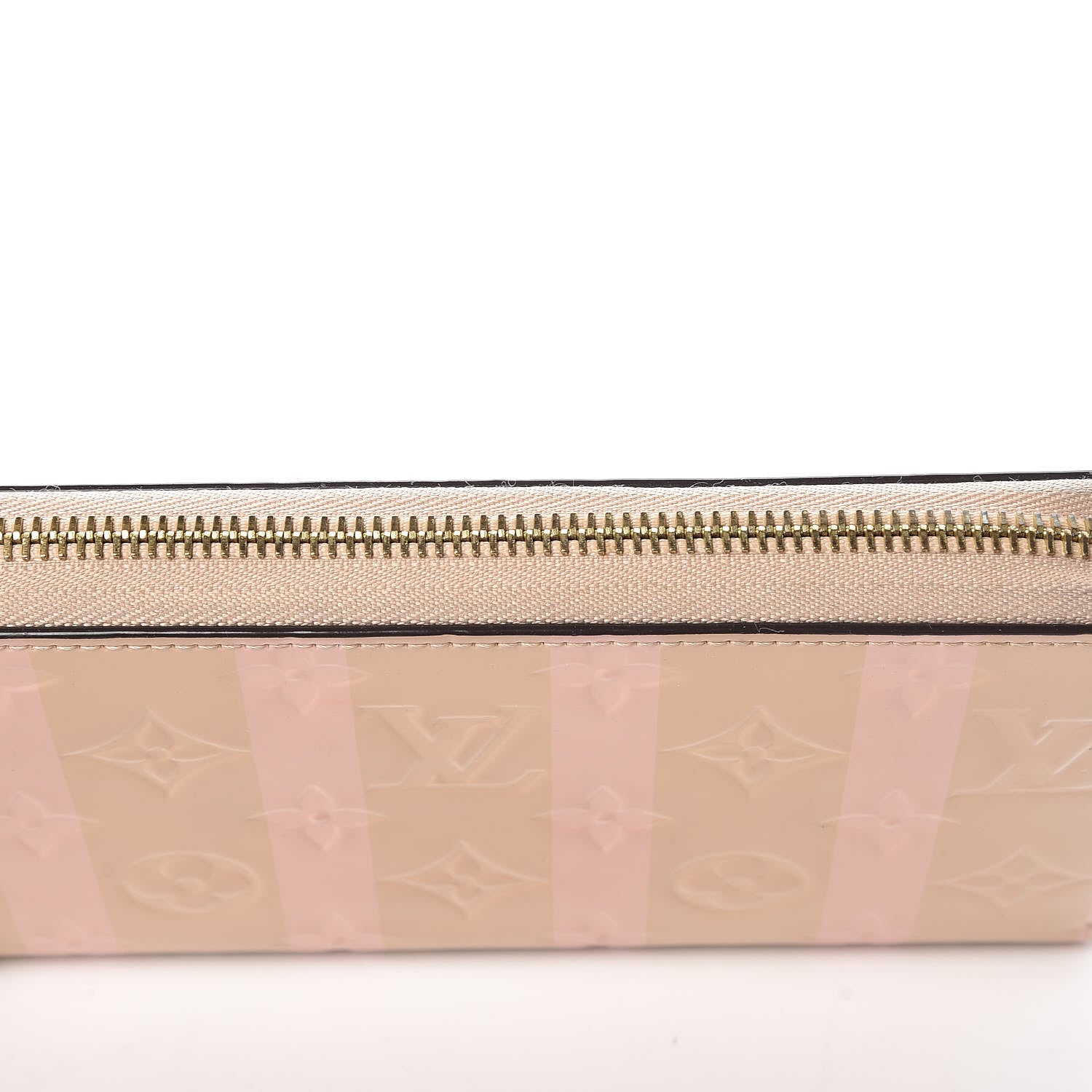 Louis Vuitton Vernis Rayures Zippy Wallet Dune 9 of 16