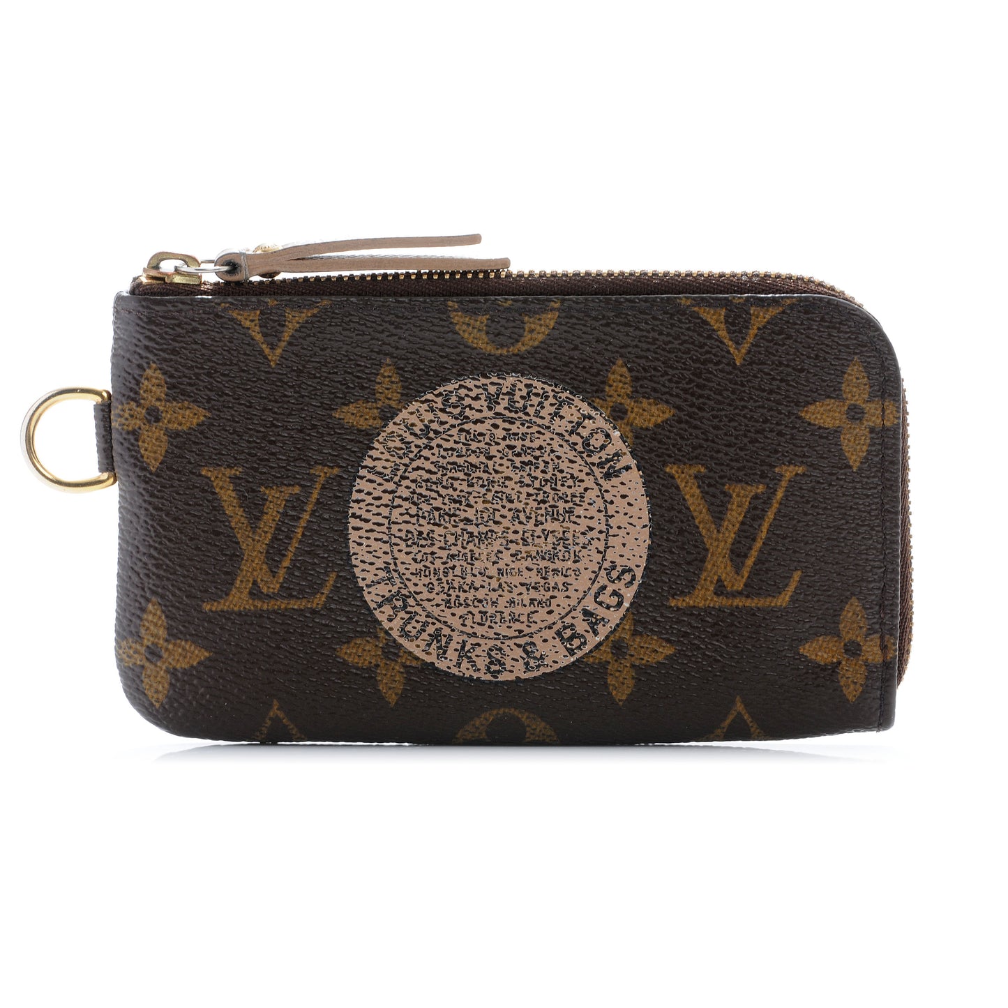 Monogram Complice Trunks and Bags Key Pouch Beige