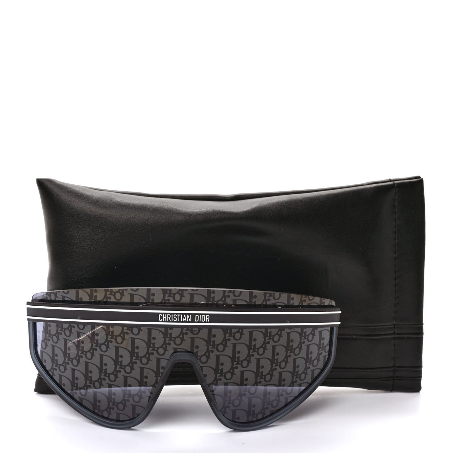 Oblique Mask DiorClub M2U Sunglasses Translucent Blue