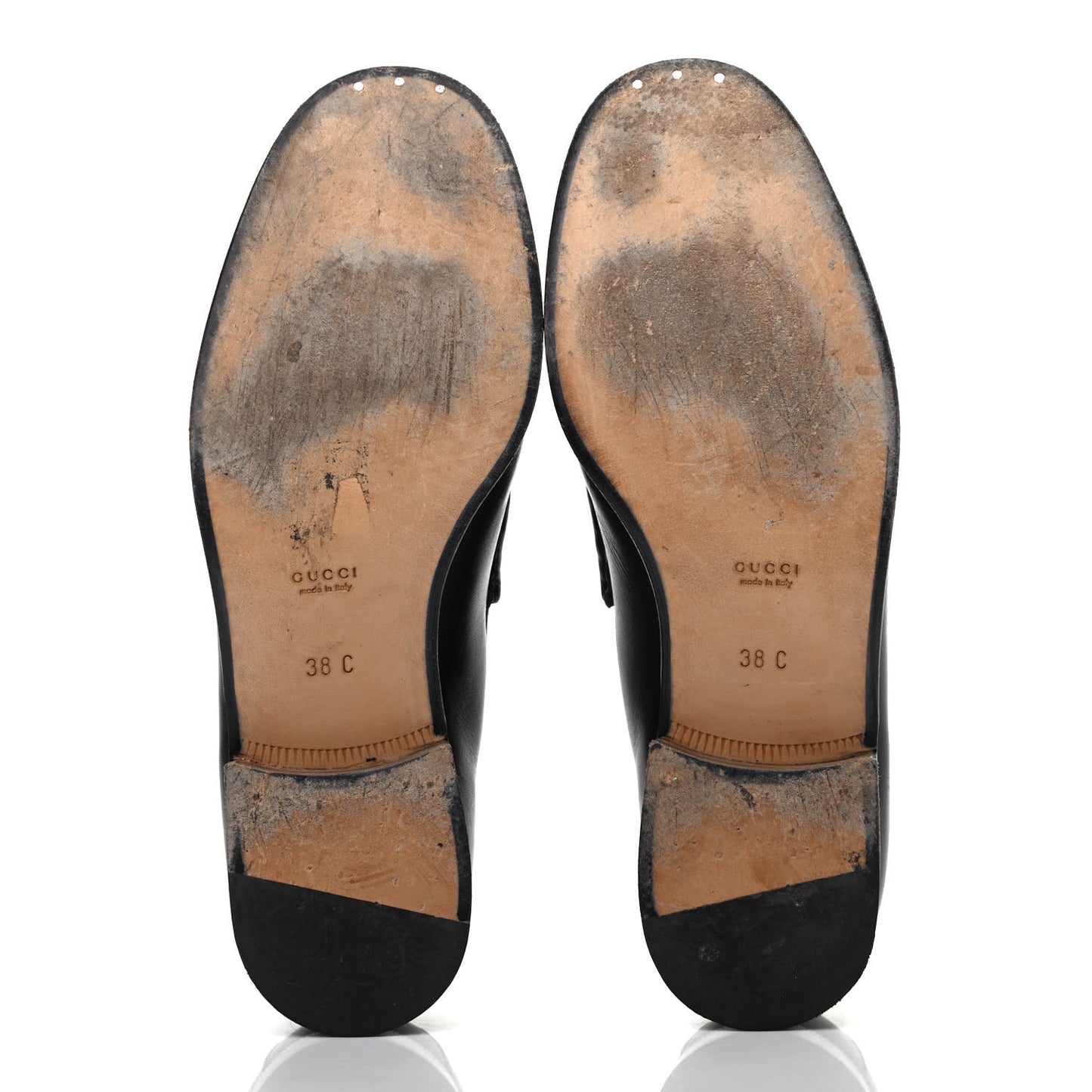 Calfskin Horsebit Loafers 38 Dark Brown