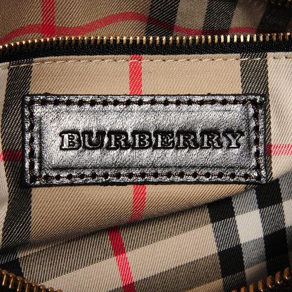 Burberry Grainy Calfskin Medium Alchester Bowling Bag Dark Chocolate 7 of 9