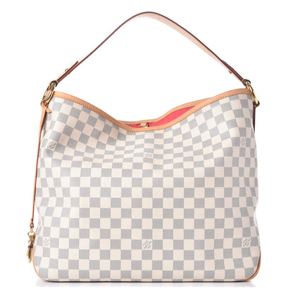 Louis Vuitton Damier Azur Delightful MM Pink 1 of 10