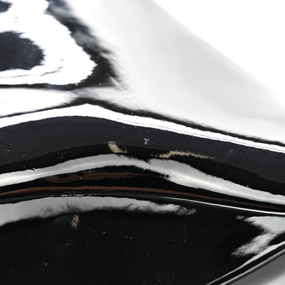 Chanel Patent Wedge Ankle Boots 39 Black 11 of 12