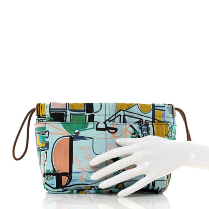 Hermes Silk Musardine Barenia Fourbi 20 PM Bag Insert Gold 2 of 6