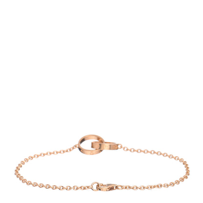 Cartier 18K Yellow Gold Interlocking LOVE Bracelet 3 of 4