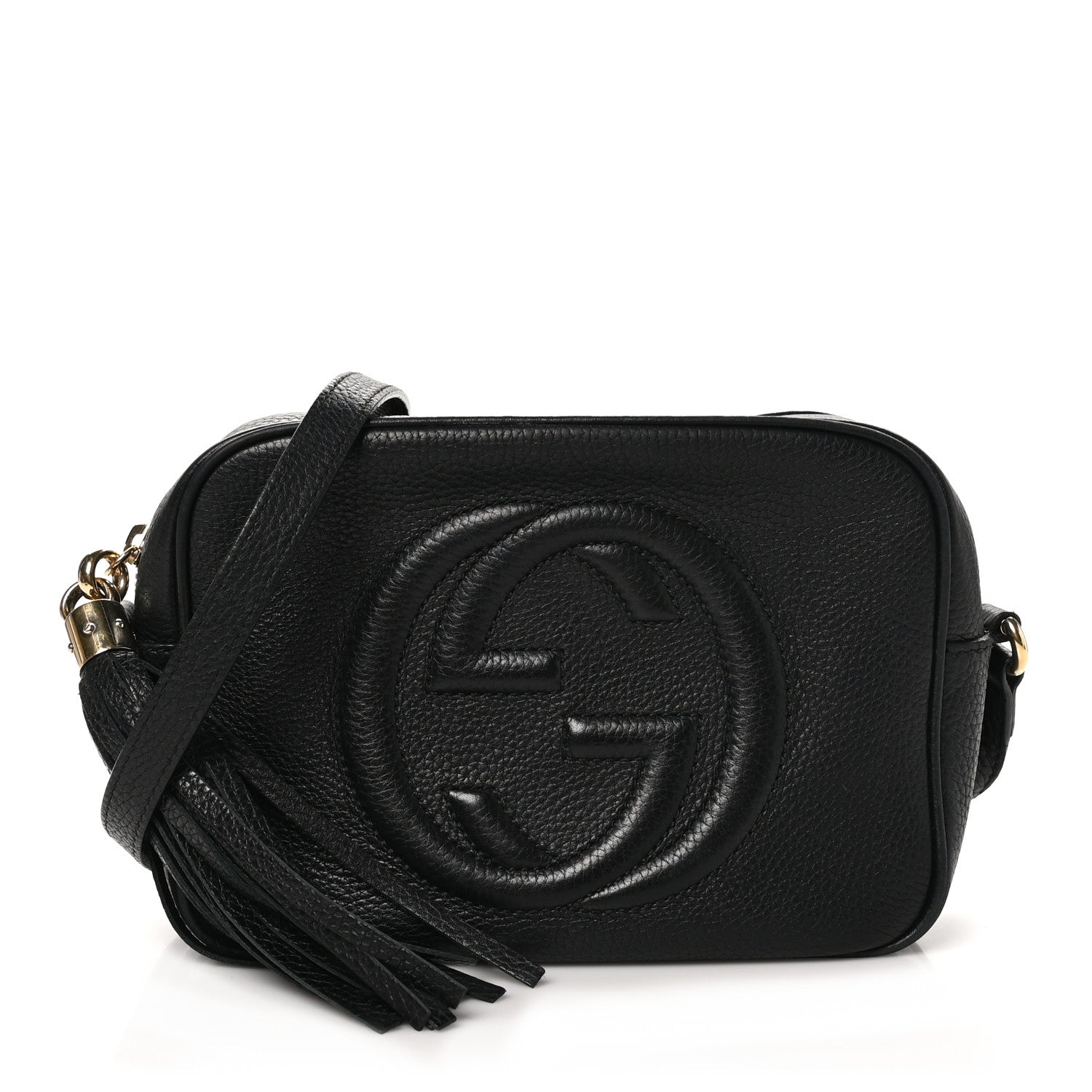 Gucci Pebbled Calfskin Small Soho Disco Bag Black 1 of 10