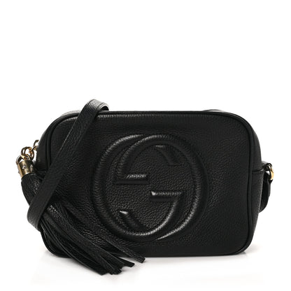 Gucci Pebbled Calfskin Small Soho Disco Bag Black 1 of 10