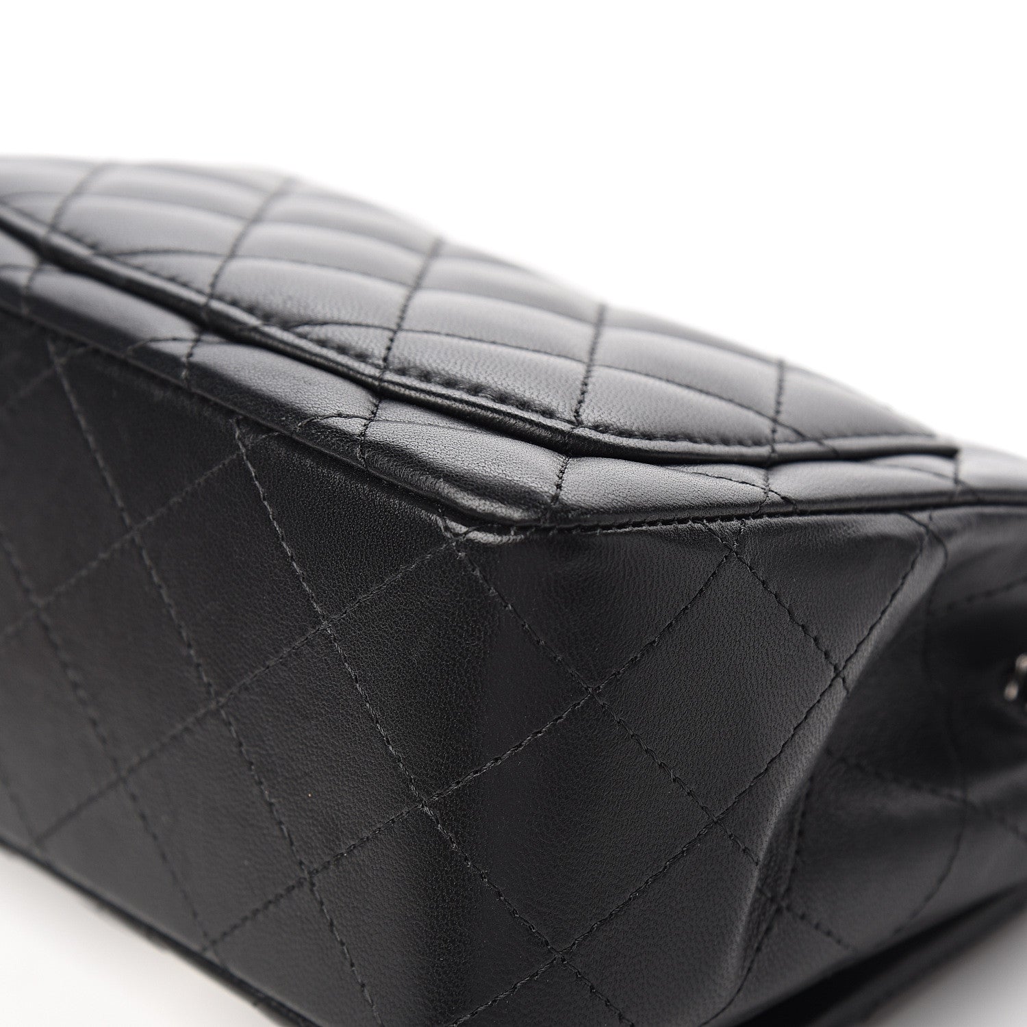 Chanel Lambskin Quilted Mini Square Flap Black 13 of 13