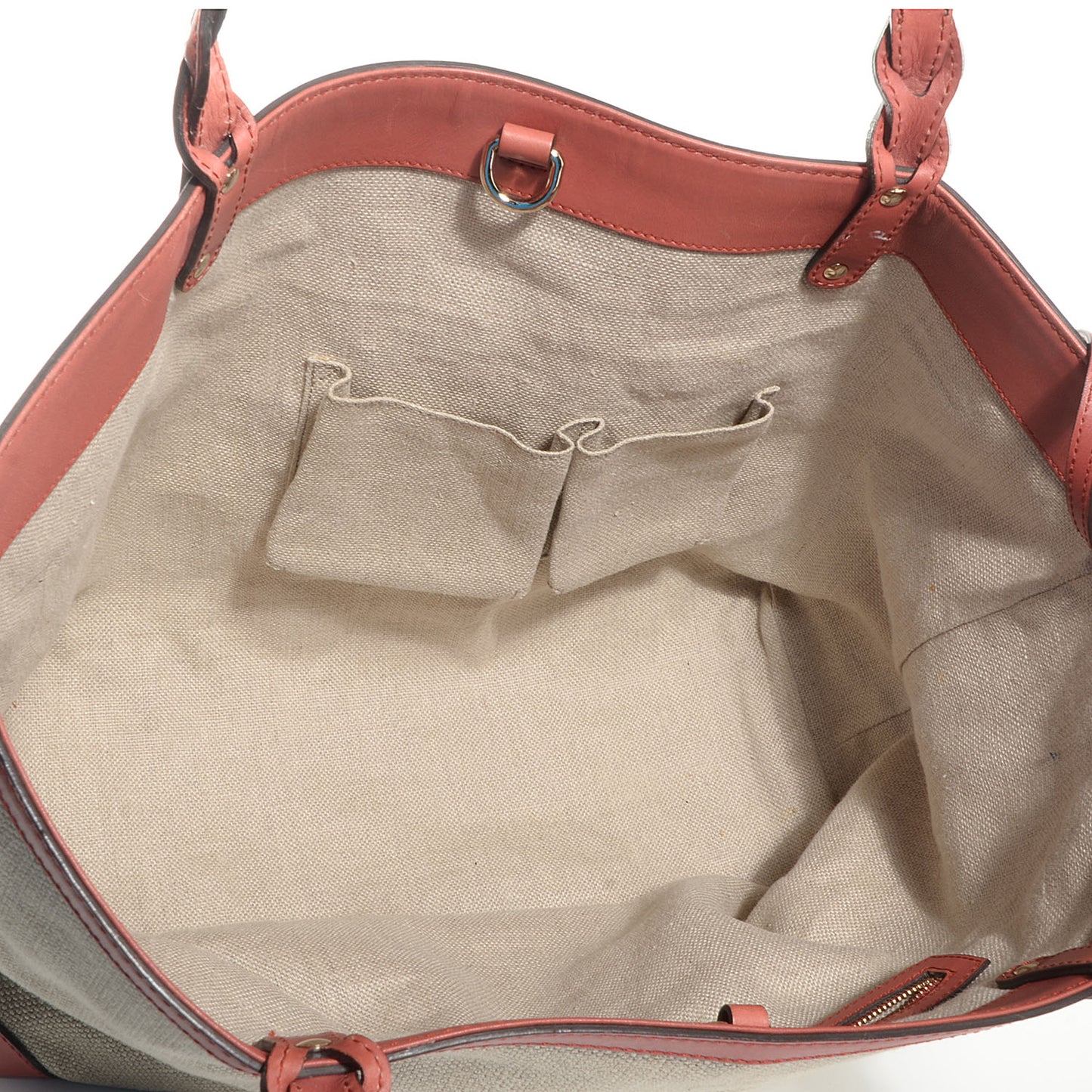 Linen Canvas Medium Craft Logo Tote