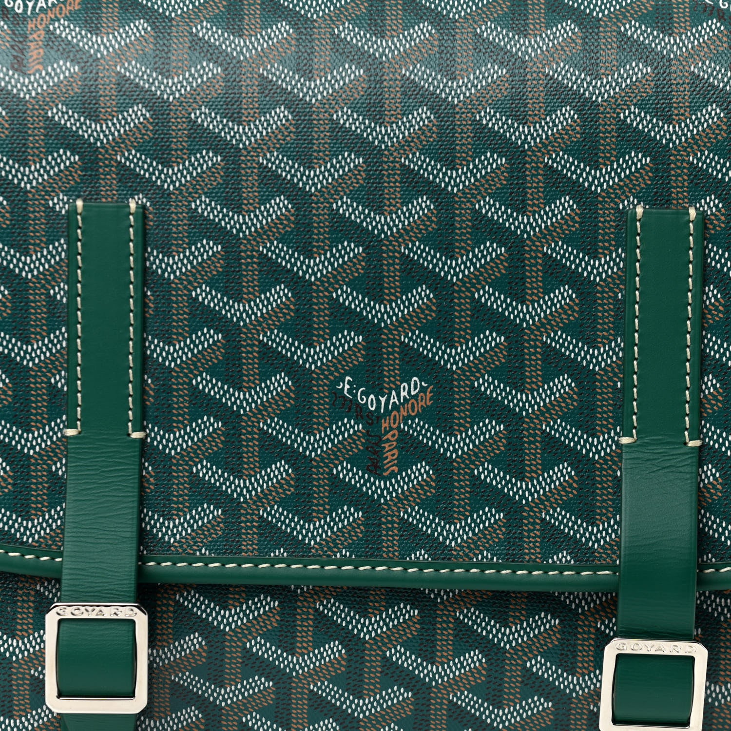 Goyard Goyardine Belvedere MM Messenger Bag Green 7 of 9