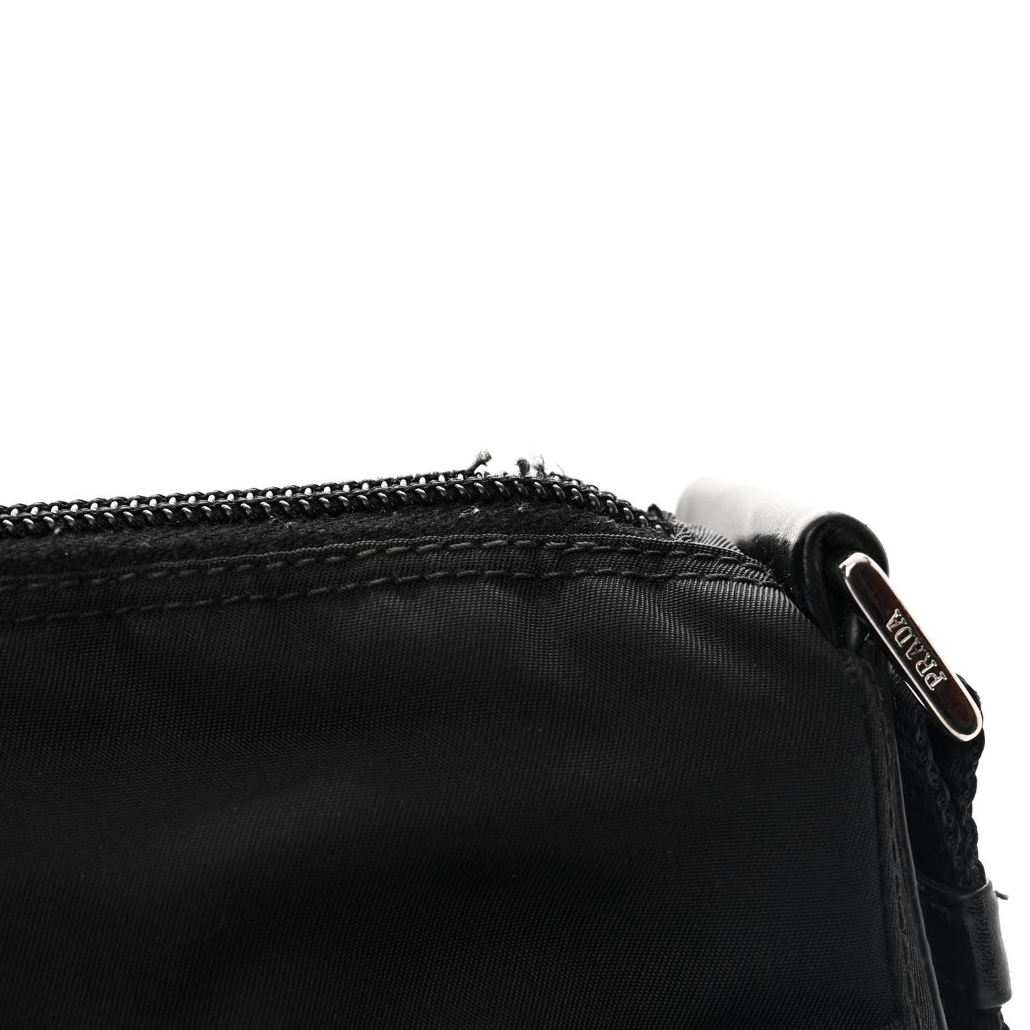 Tessuto Nylon Messenger Bag Black