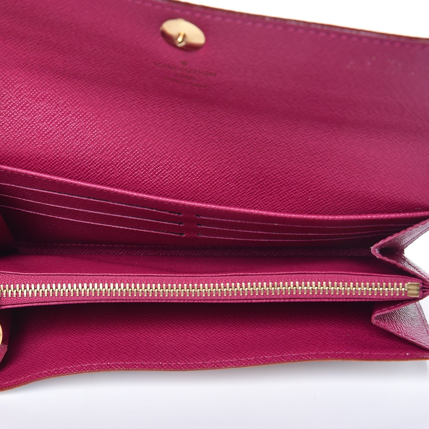 Louis Vuitton Monogram Multicolor Sarah Wallet White Eglantine 5 of 7