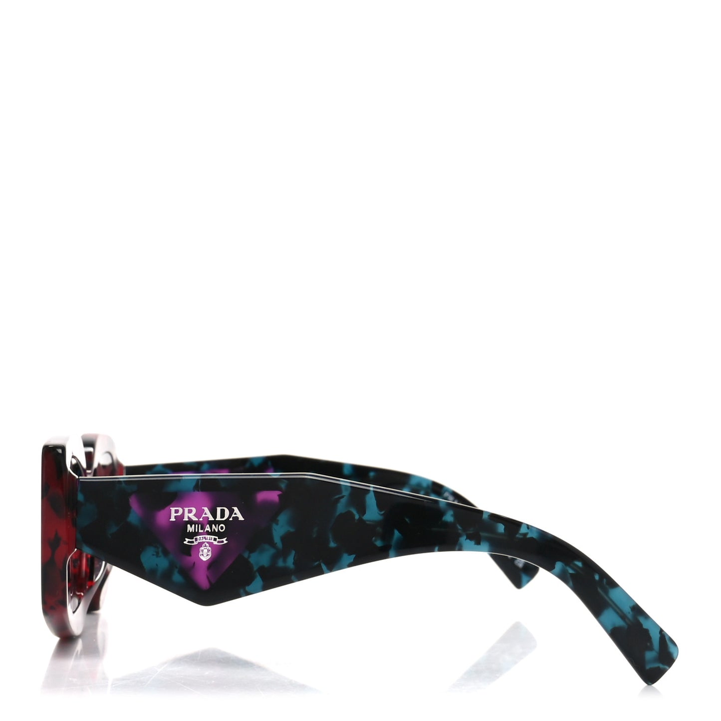 Acetate Square Sunglasses SPR 15Y-F Scarlet Tortoise