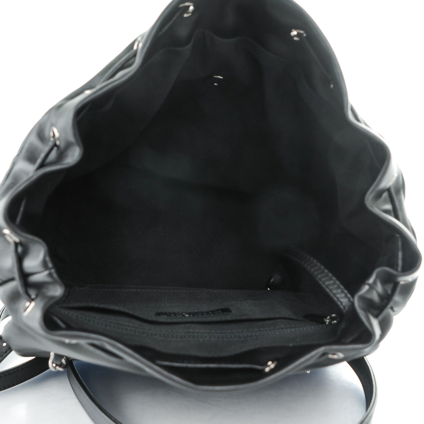 Lambskin Quilted Large Urban Spirit Backpack Black