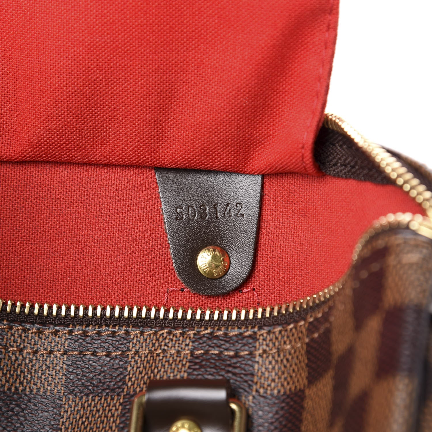 Louis Vuitton Damier Ebene Speedy 30 9 of 10