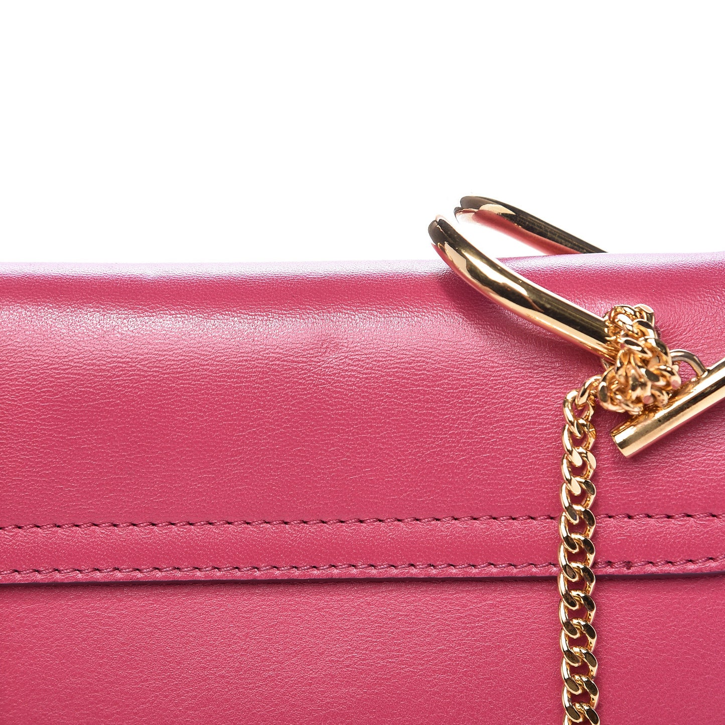 Suede Smooth Calfskin Mini Drew Shoulder Bag Dreamy Pink