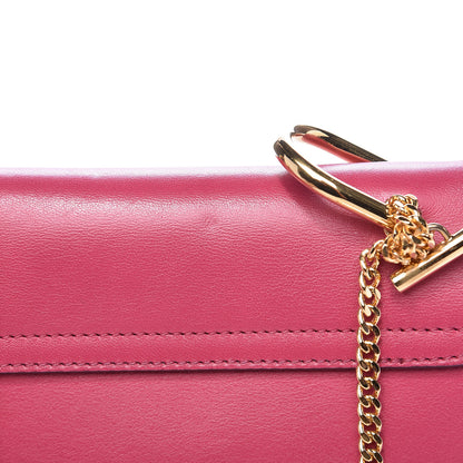 Chloe Suede Smooth Calfskin Mini Drew Shoulder Bag Dreamy Pink 10 of 10