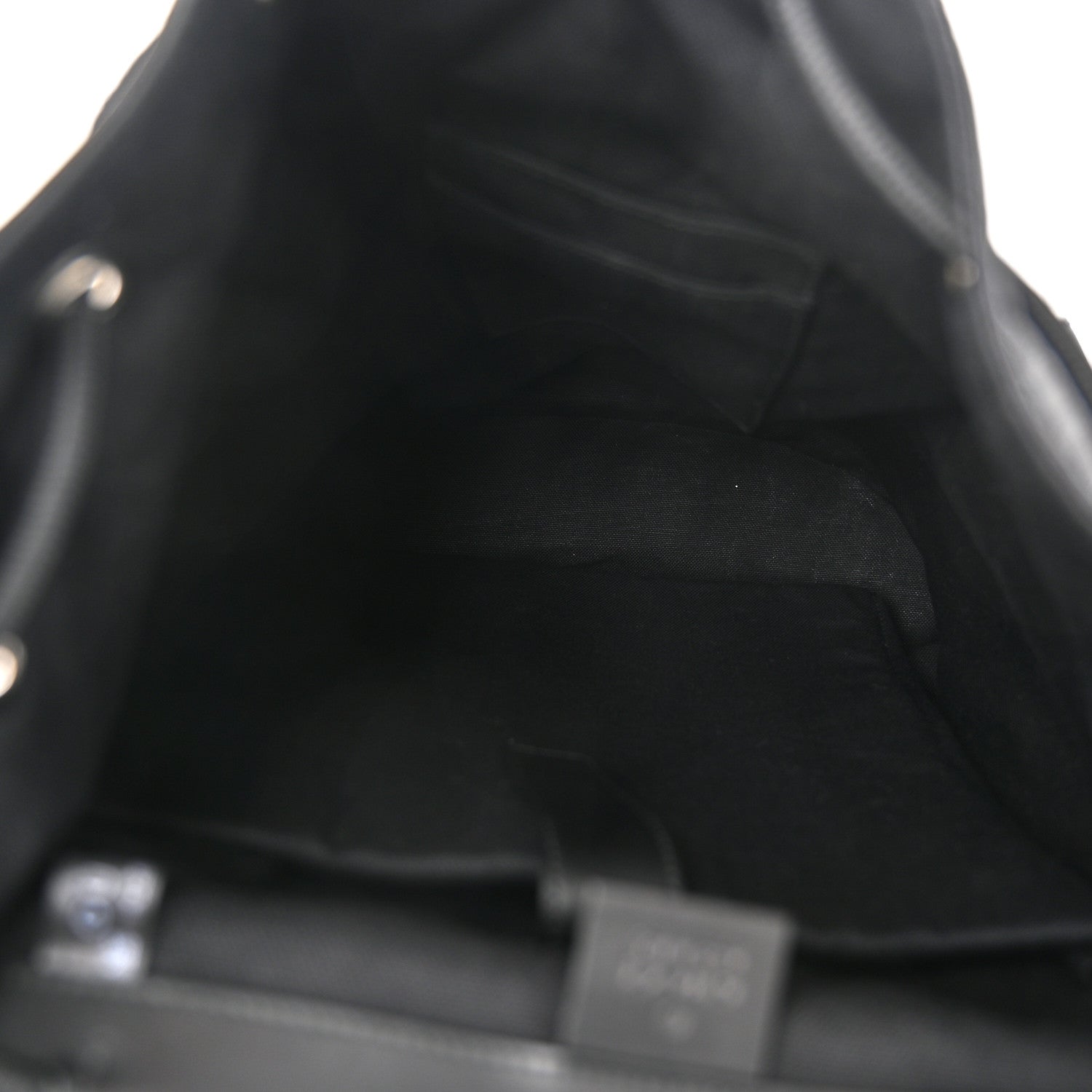 Gucci Soft GG Supreme Monogram Appia Calfskin Web Double Buckle Backpack Black 5 of 12