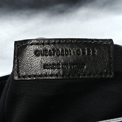 Saint Laurent Calfskin Y Quilted Monogram Toy Loulou Crossbody Bag Black 7 of 10