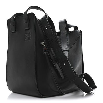 Loewe Calfskin Medium Hammock Shoulder Bag Black 3 of 9