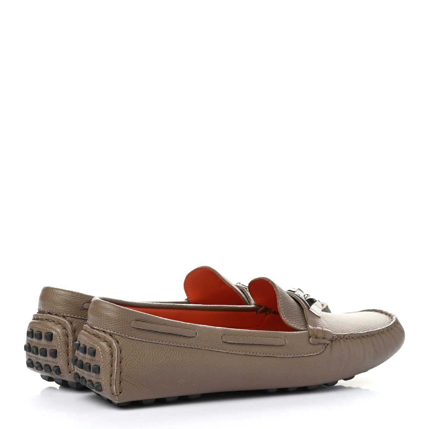 Epsom Womens Irving Loafer 36.5 Etoupe