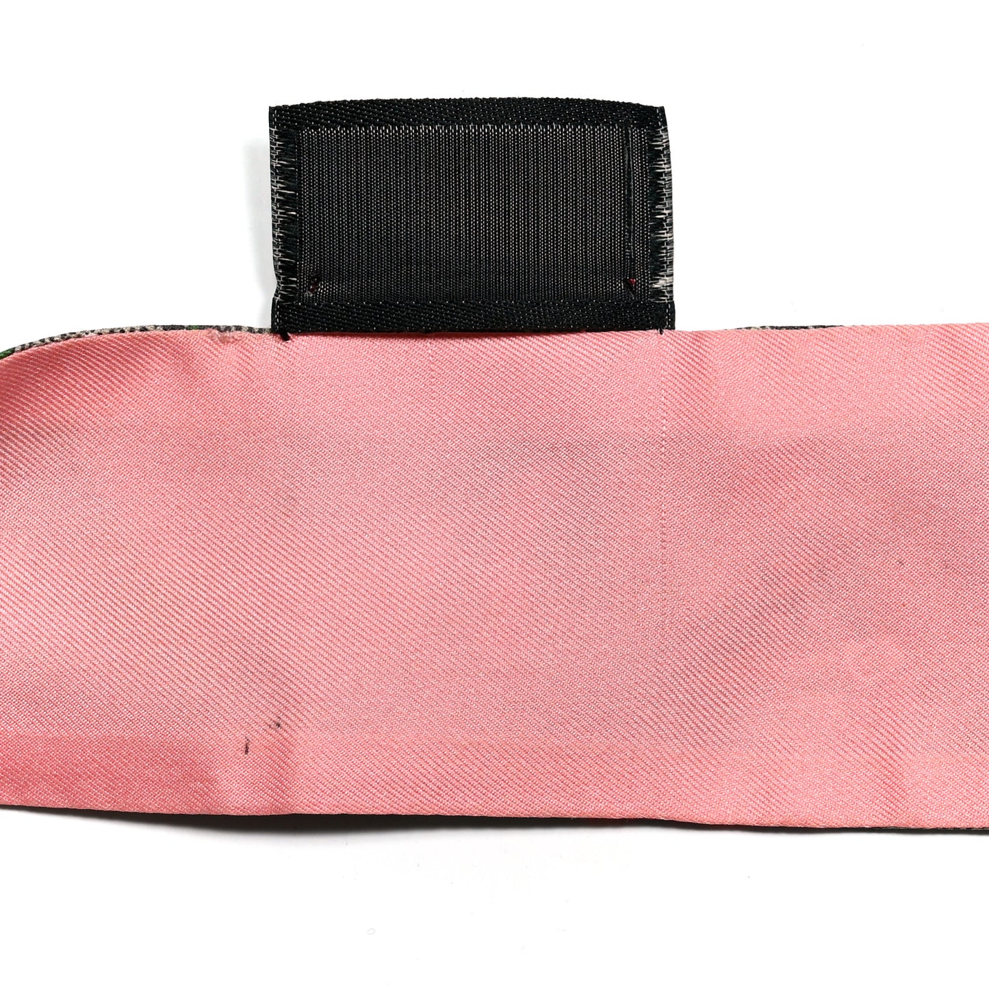 Silk Twill GG Monogram Special Flory Neck Bow Scarf Beige Pink