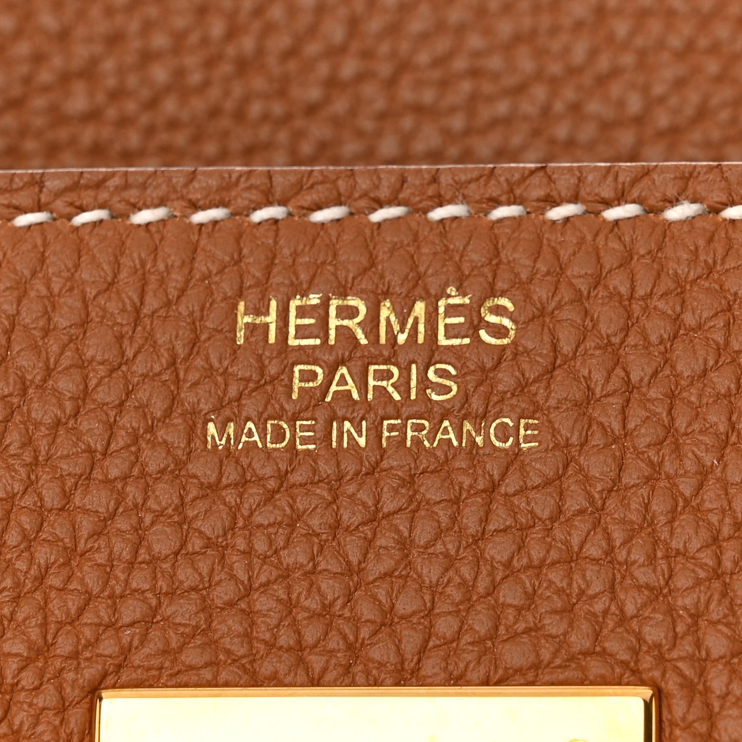 Hermes Togo BIRKIN 30 Gold 6 of 11