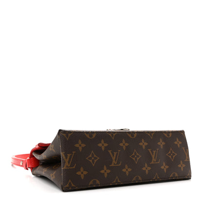 Louis Vuitton Monogram Epi Saint Michel Coquelicot 4 of 15