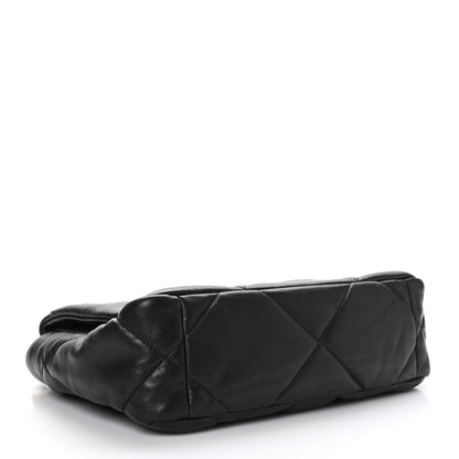 Chanel Lambskin Quilted Medium Chanel 19 Flap Dark Brown 4 of 9