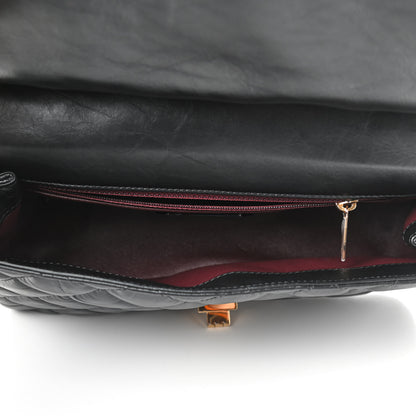 Chanel Aged Calfskin Quilted 2.55 Reissue 225 Hanger Flap Black 4 of 8