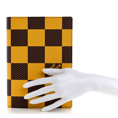 Louis Vuitton Damier Pop Auguste Notebook Cover Yellow 2 of 7