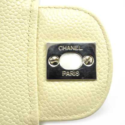 Chanel Caviar Quilted Medium Double Flap Beige Clair 7 of 11