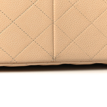 Chanel Caviar Quilted Jumbo Double Flap Beige Clair 11 of 11