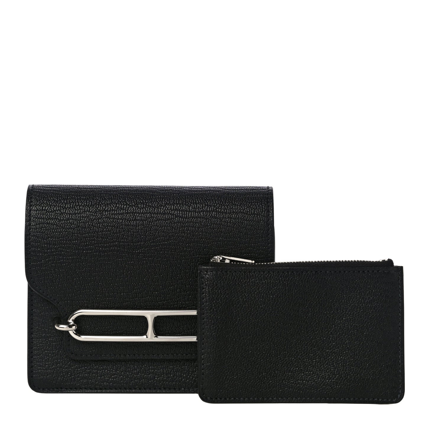 Chevre Mysore Roulis Slim Wallet Black