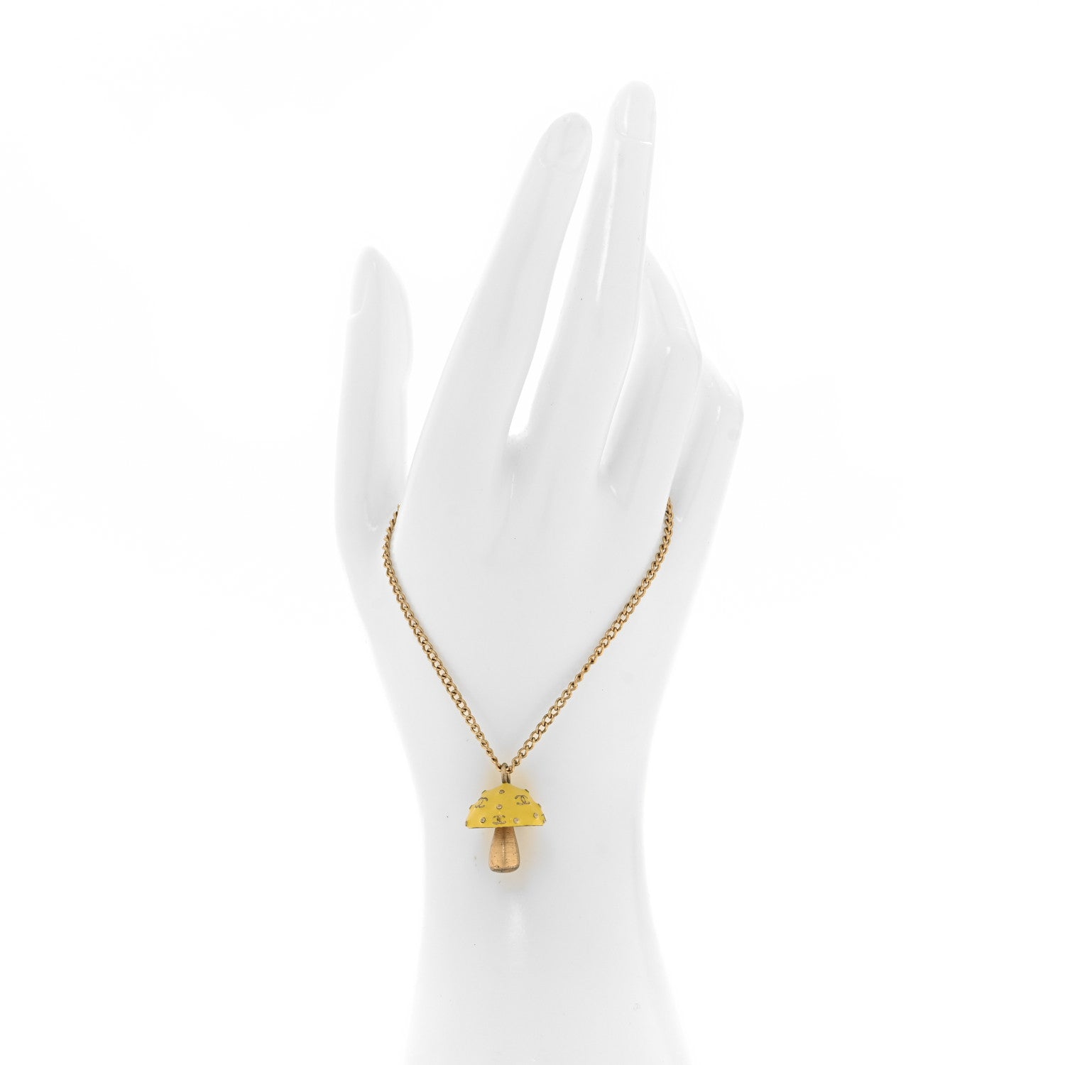 Chanel Metal Coco Mushroom Bracelet Yellow Gold 2 of 4