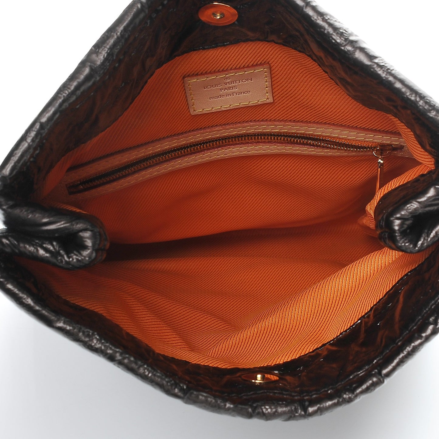 Jacquard Quilted Monogram Limelight Clutch PM Black