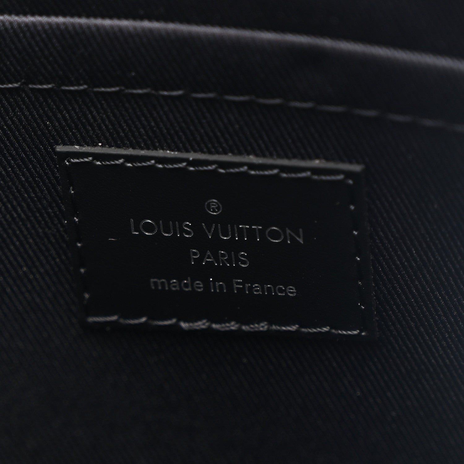 Louis Vuitton Monogram Eclipse Apollo Pochette 6 of 8