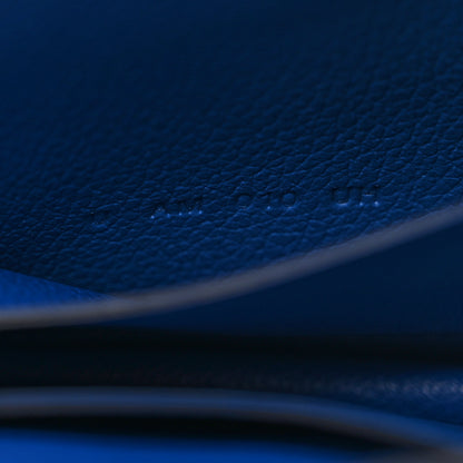 Hermes Evercolor Constance Slim Wallet Bleu France 7 of 8